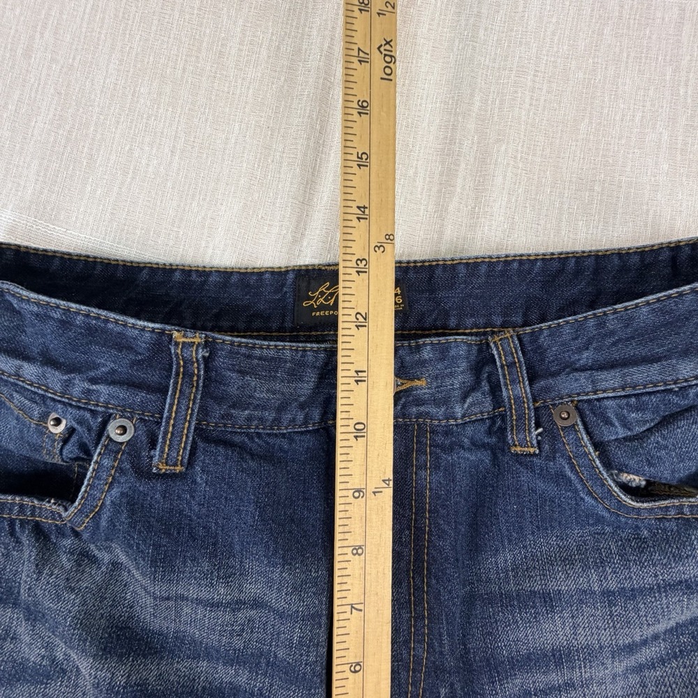 LL Bean Classic Fit Men's Jeans Sz 34x36 Med Blue Wash Double L Denim - Picture 5 of 8